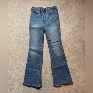 GUC Madewell Skinny Flare Jeans - size 28